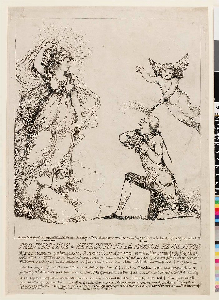 Frontispiece to Reflections on the French Revolution (BM 1868,0808.5971)