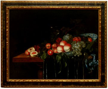 Fruit Still Life by Johannes Rosenhagen Mauritshuis 150. Free illustration for personal and commercial use.