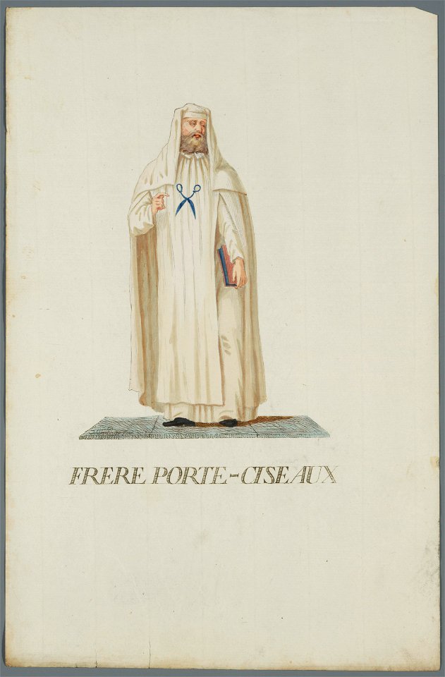 Frère Porte-Ciseaux, objectnr A 16360