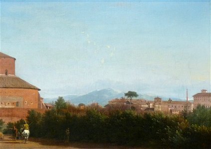 Frédérick de Moucheron-Paysage romain