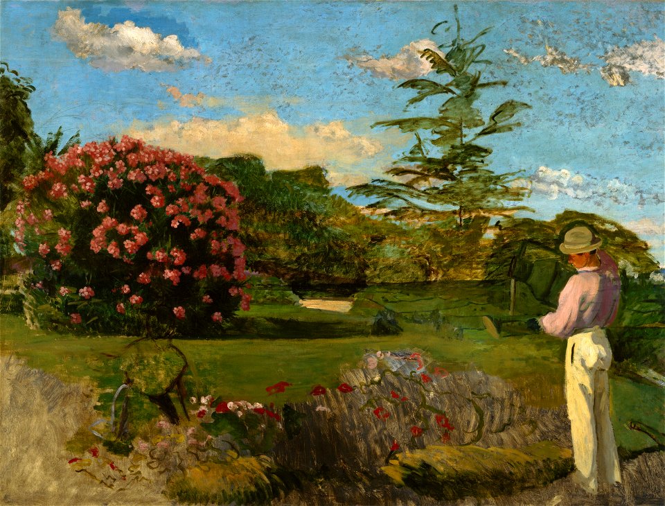 Frédéric Bazille - The Little Gardener - 76.236 - Museum of Fine Arts