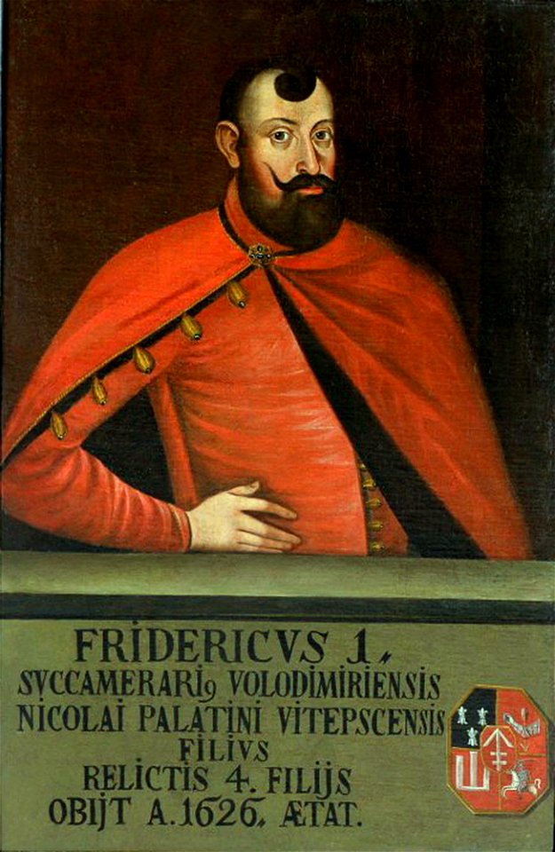 Fryderyk I Sapieha. Фрыдэрык I Сапега (1709)