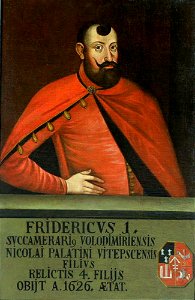 Fryderyk I Sapieha. Фрыдэрык I Сапега (1709)