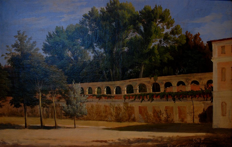 Från Villa Borghese - Gustaf Wilhelm Palm