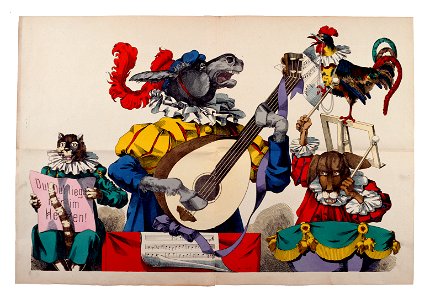 Frédéric Charles Wentzel, Les musiciens de Brême