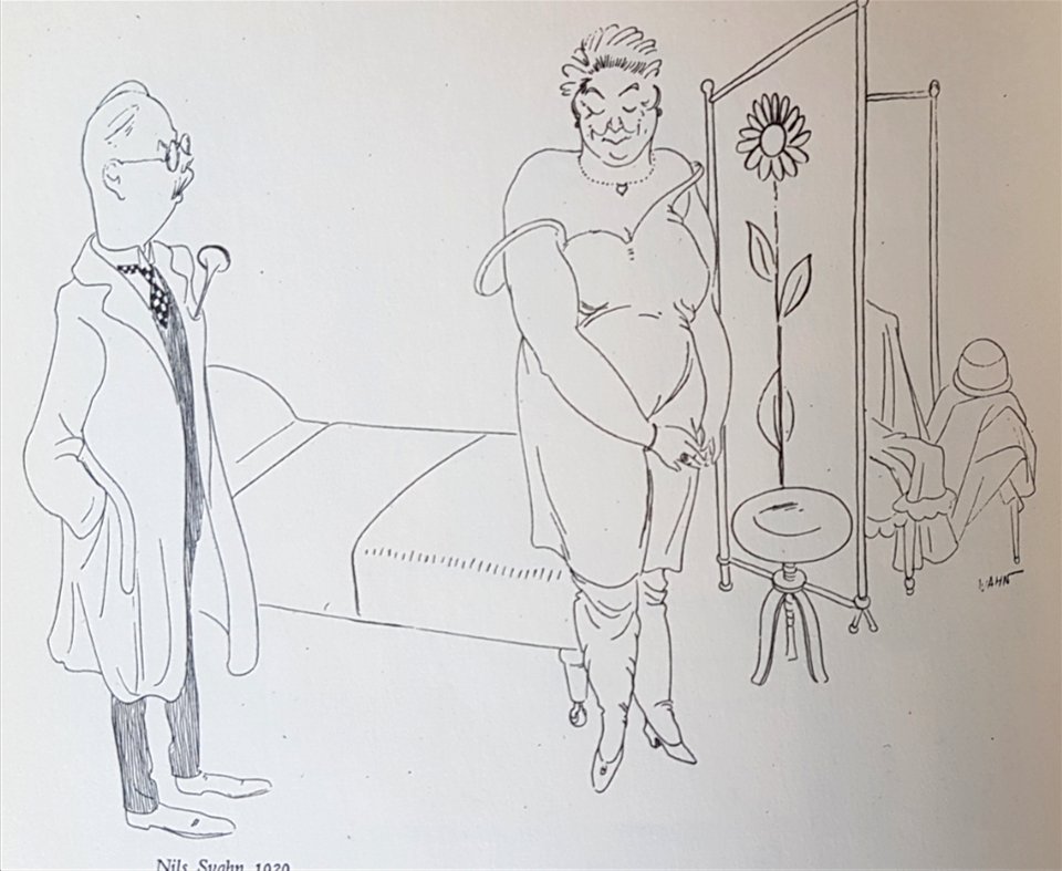 Fröken Johnsson x Nils Svahn 1929