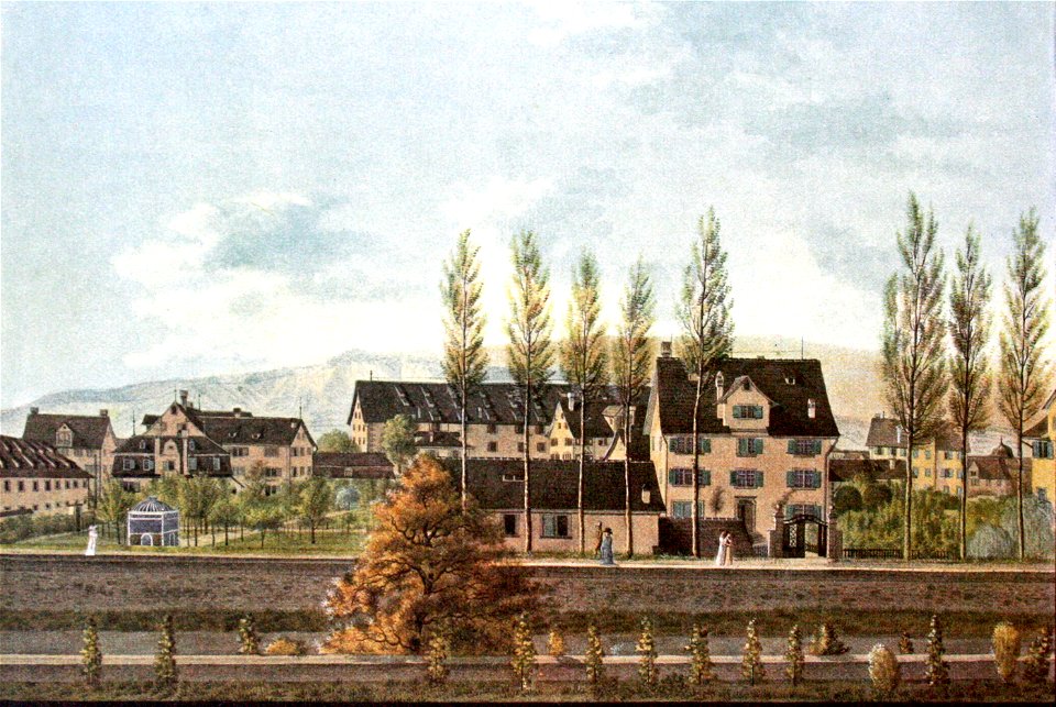 Fröschengraben um 1800