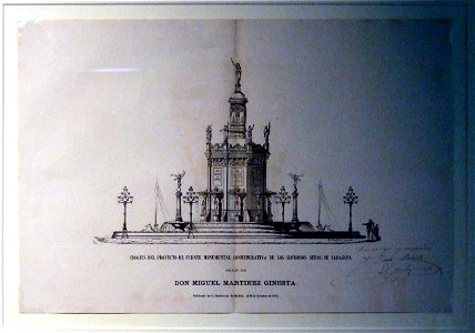 Fuente monumental conmemorativa de los Sitios de Zaragoza
