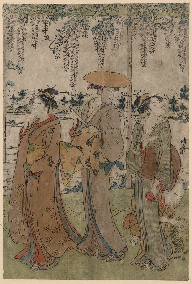 Fujidana no sanbijin LCCN2008661227