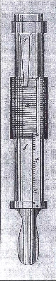 Fuller's calculator patent drawing