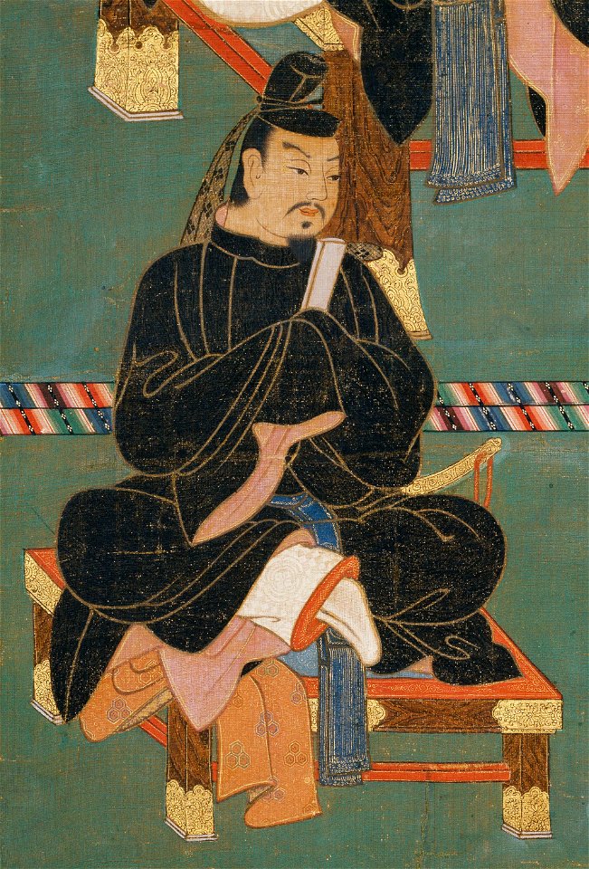 Fujiwara no Fuhito (Nara National Museum) detail