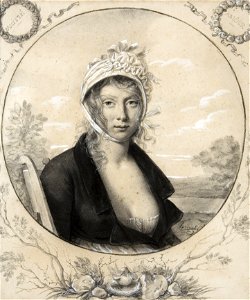 Fulchran-Jean Harriet - Portrait de sa femme (1800-1801)