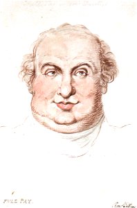 Full Pay- Full pay in good quarters (caricature) RMG PW5923