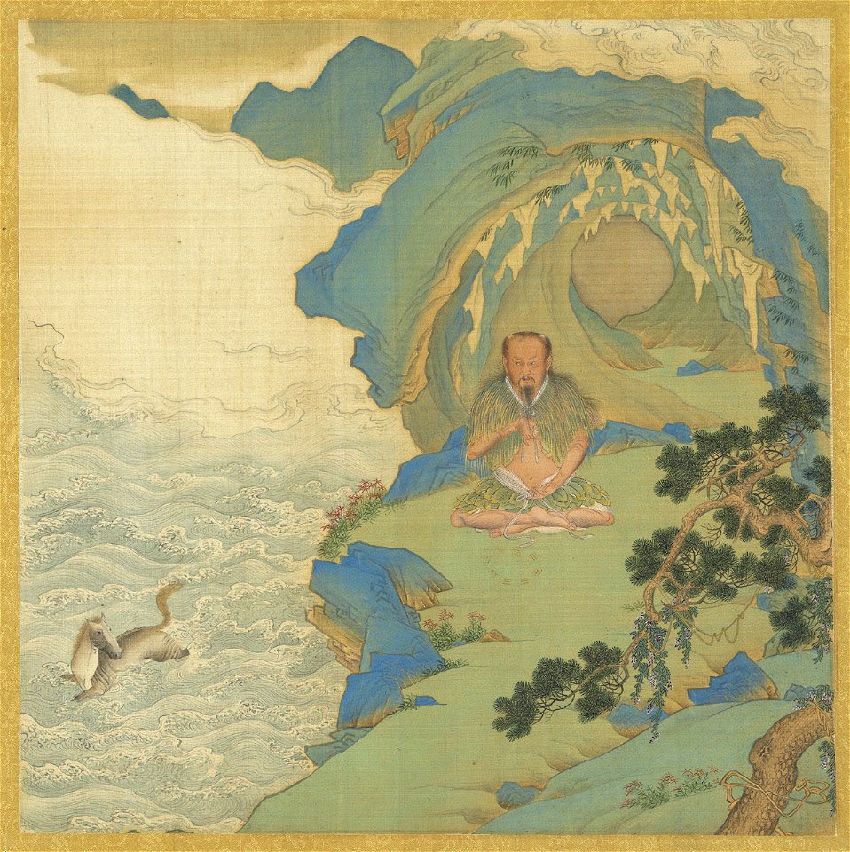 Fuxi, Qiu Ying (painting)
