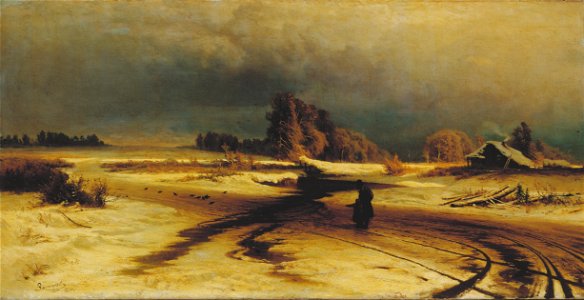 Fyodor Vasilyev - Thaw - Google Art Project
