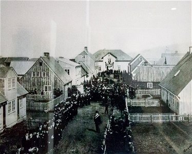 Funeral of Jón Sigurdsson