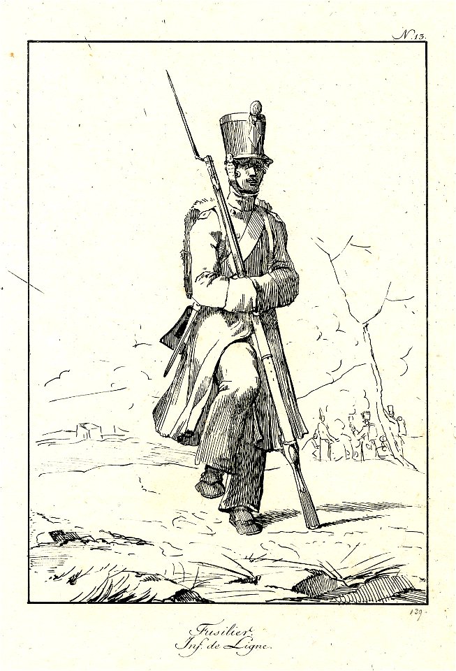 Fusilier. Inf de ligne (BM 1855,0414.63)