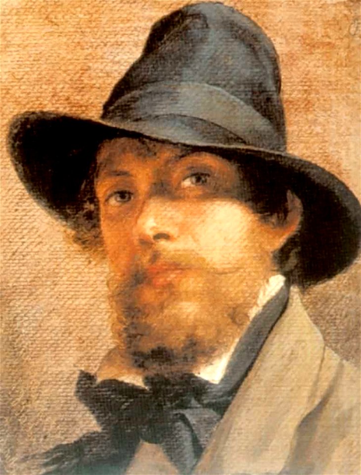 Fyodor Bronnikov - self-portrait