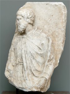 Funeral stele for a farmer Ny Carlsberg Glyptotek inv2561