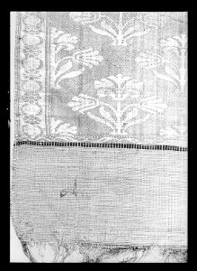 Fältbindel av indisk-persisk typ som tillhört Gustav II Adolf - Livrustkammaren - 69992