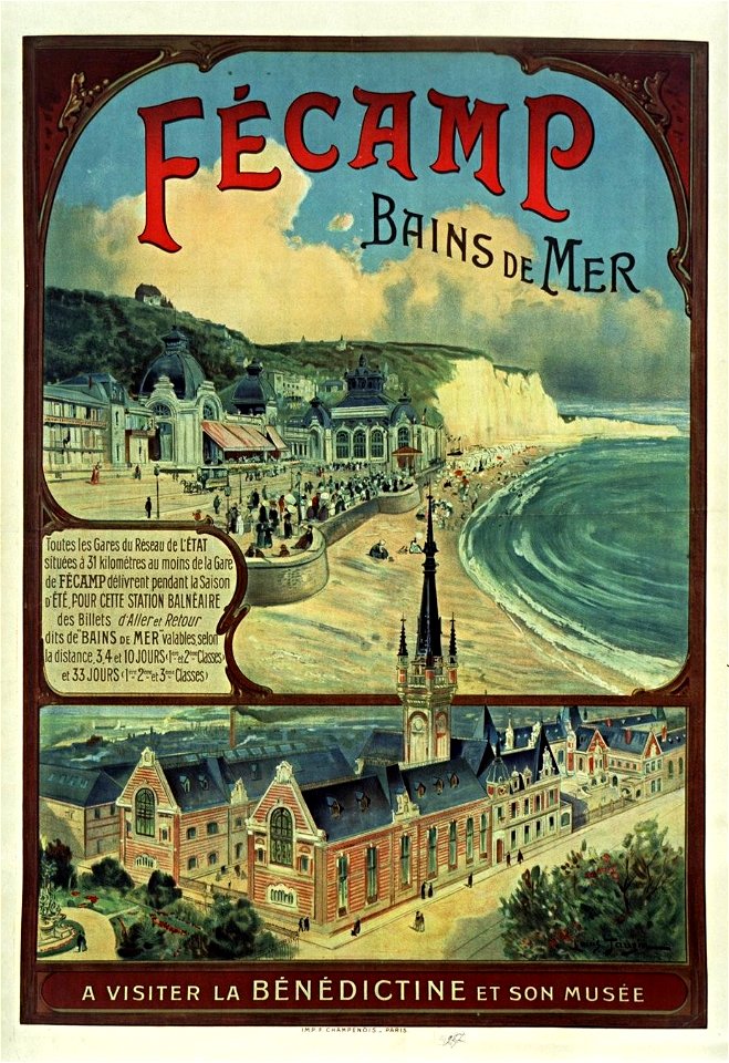 Fécamp Bains de mer - Tauzin Louis (1912)