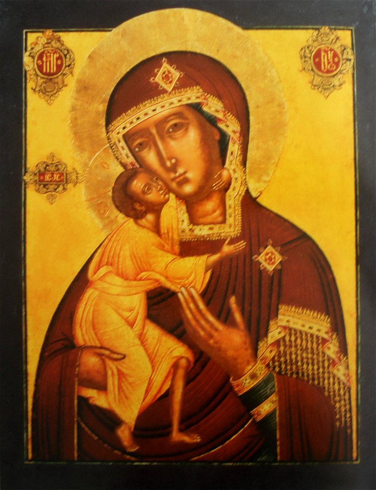 Fyodorofskaya icon of the Mother of God (17th c., Yaroslavl museum)