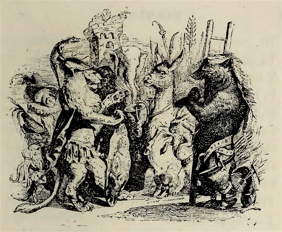 Fábulas de Samaniego (1882) (page 47 crop)