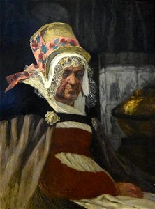 Félicien Rops (1833-1898) Buste van een oude Antwerpse (1873) Musée Félicien Rops Namen 23-03-2018 10-15-42