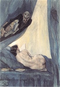 Félicien Rops - Le bibliothécaire