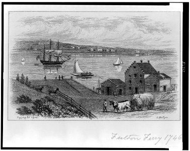 Fulton Ferry 1746 - S. Hollyer. LCCN96516225