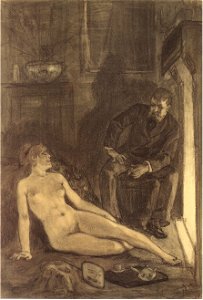 Félicien Rops - Winterfreuden