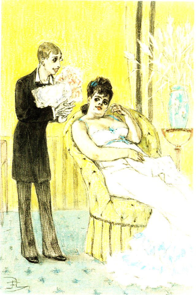 Félicien Rops - Premier soupir