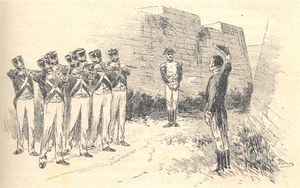 Fusilamiento del teniente general Luis Lacy y Gautier (5-7-1817)