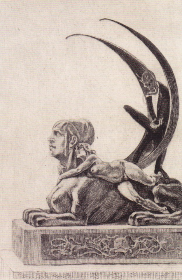 Félicien Rops, Die Sphinx (1882)