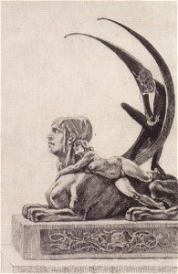 Félicien Rops, Die Sphinx (1882)