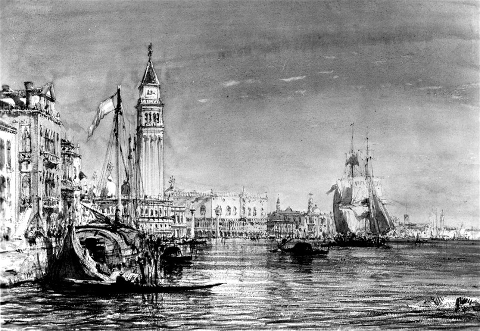 Félix François Georges Philibert Ziem - Venice - Morning - Walters 37949