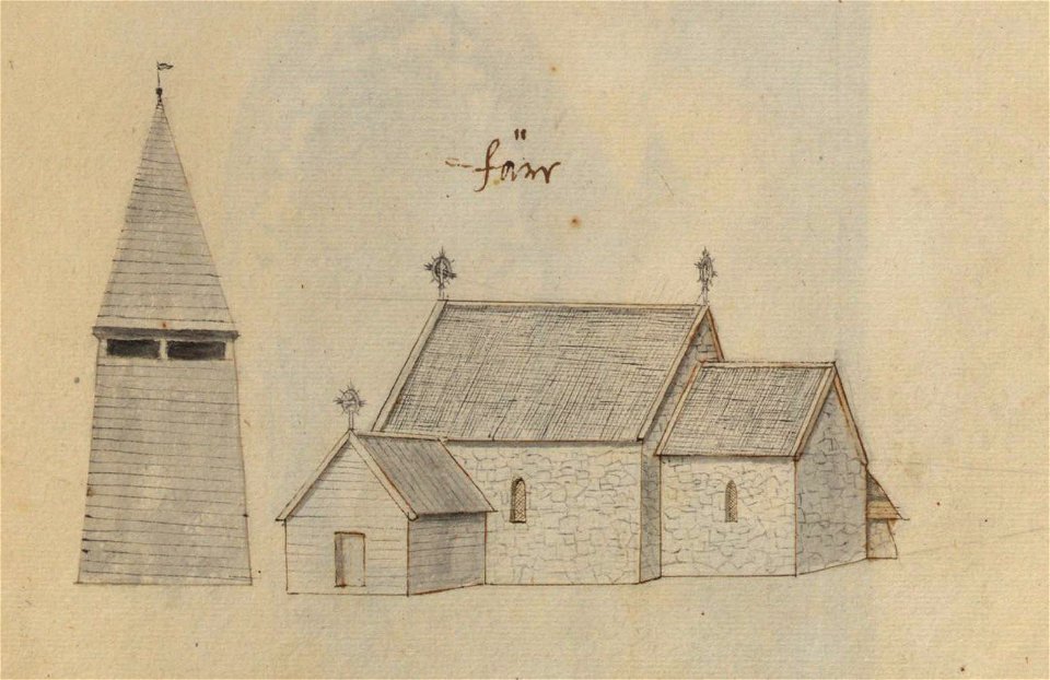Färeds kyrka - Peringskiöld