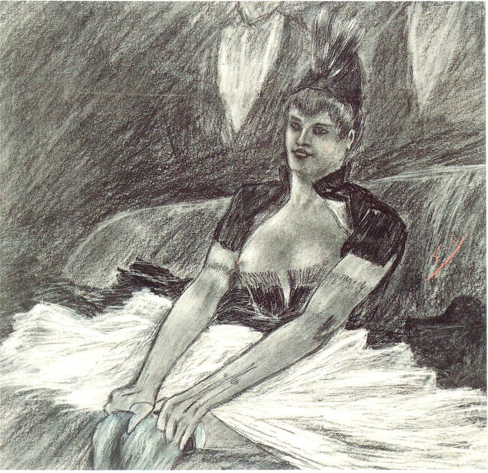 Félicien Rops - L'ordre de la jarretièr