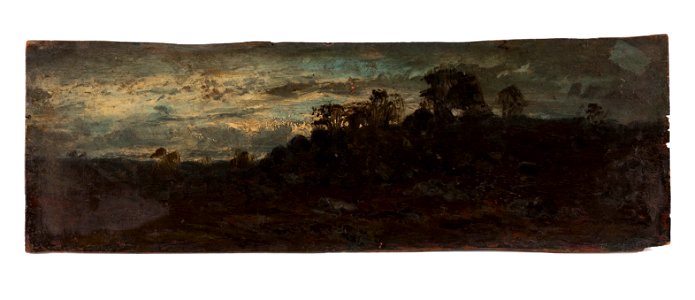 Félix Ziem - Barbizon, le soir - PPP252 - Musée des Beaux-Arts de la ville de Paris