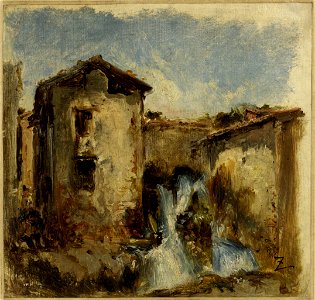 Félix Ziem - La cascade - PPP282 - Musée des Beaux-Arts de la ville de Paris