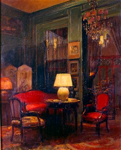 Félix Carme (1930) - Intérieur bordelais