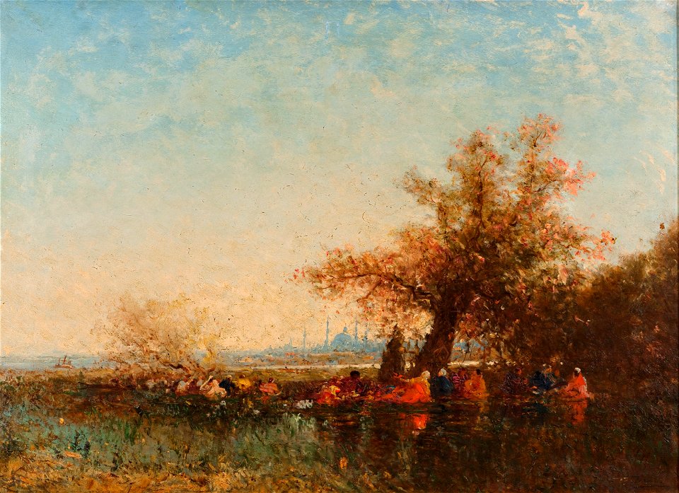 Félix Ziem - Les eaux douces d'Asie - PPP214 - Musée des Beaux-Arts de la ville de Paris