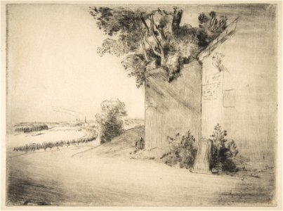 Félix Bracquemond, The Seine, seen from Passy - The Metropolitan Museum of Art
