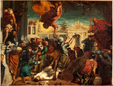 Félix Ziem - Le miracle de l'esclave, copie d'après Tintoret ou Le martyre de Saint-Marc - PPP250 - Musée des Beaux-Arts de la ville de Paris