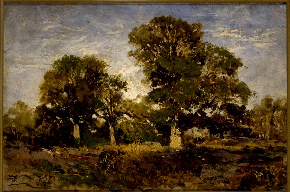 Félix Ziem - Les chênes - PPP275 - Musée des Beaux-Arts de la ville de Paris