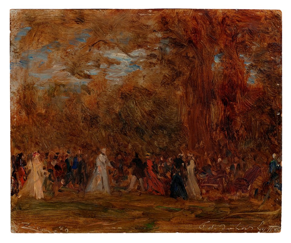 Félix Ziem - Fête à l'ambassade d'Angleterre à Paris - PPP293 - Musée des Beaux-Arts de la ville de Paris