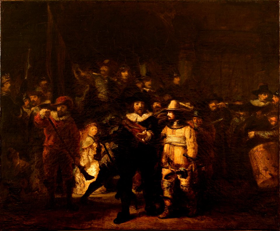 Félix Ziem - La Ronde de nuit d'après Rembrandt - PPP251 - Musée des Beaux-Arts de la ville de Paris