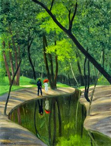 Félix Vallotton, 1919 - Forêt de Boulogne
