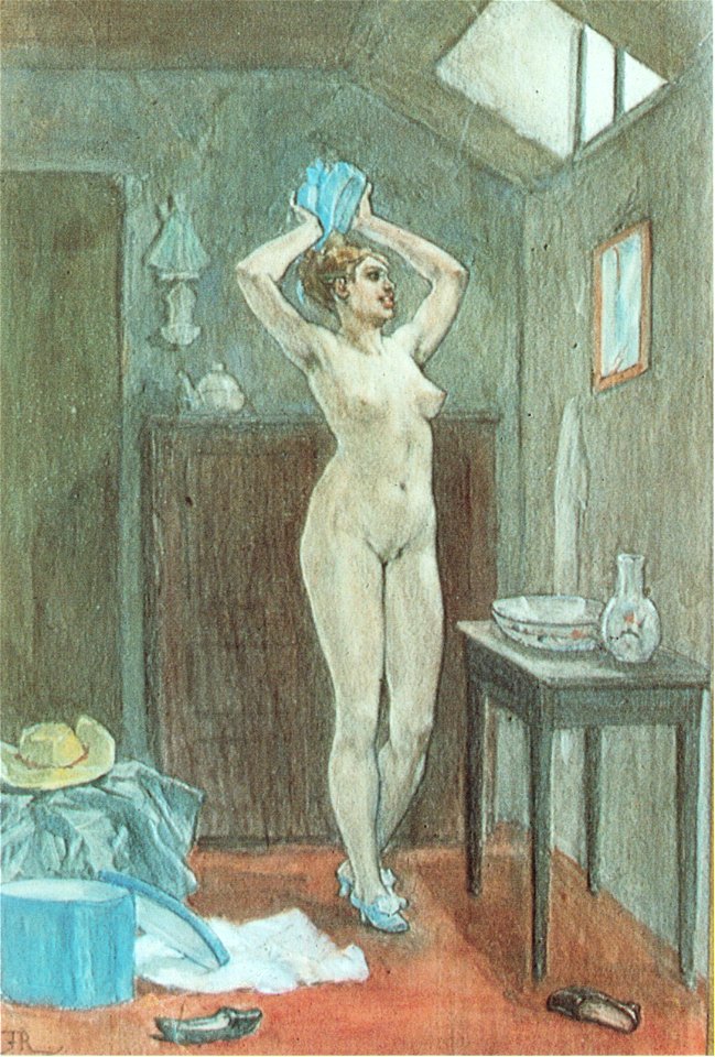 Félicien Rops - Der Traum der Bäuerin