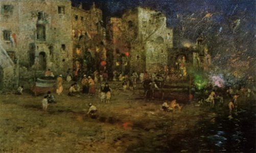 Fyrverkeri i Venedig x Wilhelm von Gegerfelt